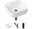 Накладная раковина для ванной Lavinia Boho Bathroom Sink Slim в комплекте 3 в 1 21520277 1