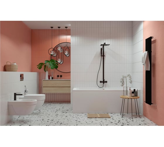Акриловая ванна 180х80 с каркасом Lavinia Boho Pureв наборе 2 в 1  S1-37100080
