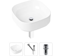 Накладная раковина для ванной Lavinia Boho Bathroom Sink Slim в комплекте 3 в 1 21520231