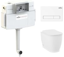 Унитаз приставной Lavinia Boho Bell Pro в комплекте 4 в 1 77060205