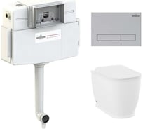 Унитаз приставной Lavinia Boho Bell Pro в комплекте 4 в 1 77060207