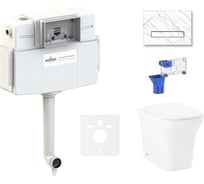 Унитаз приставной Lavinia Boho Bristol в комплекте 5 в 1 87551067