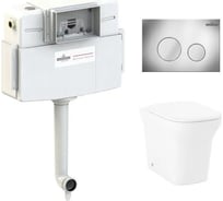 Унитаз приставной Lavinia Boho Bristol в комплекте 4 в 1 77060246