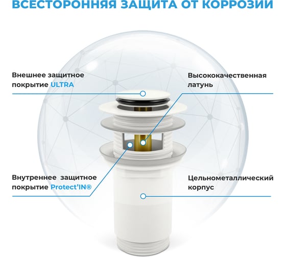 Мини раковина для туалета Lavinia Boho Oneв комплекте 2 в 1 21520936
