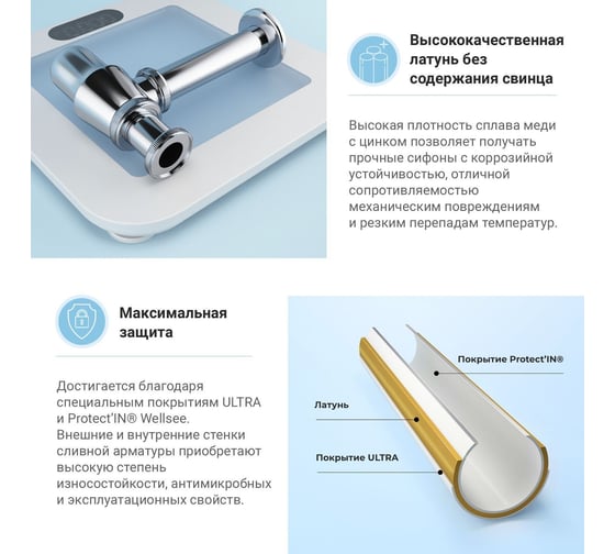 Мини раковина для туалета Lavinia Boho Oneв комплекте 3 в 1 21520747