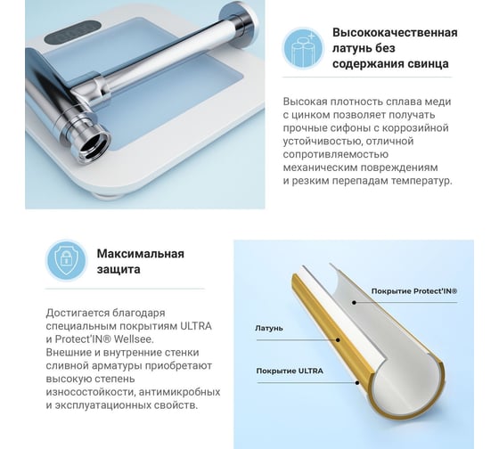 Мини раковина для туалета Lavinia Boho Oneв комплекте 3 в 1 21520749