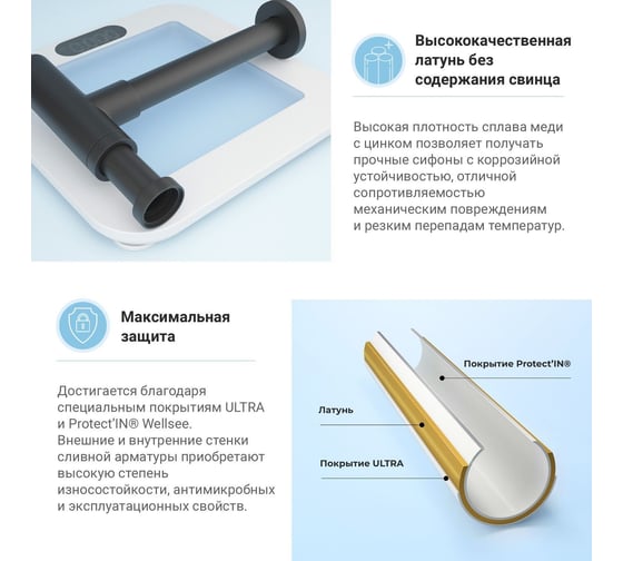 Мини раковина для туалета Lavinia Boho Oneв комплекте 3 в 1 21520780