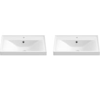 Подвесная/мебельная раковина для ванной набор 2 в 1 Wellsee FreeDom 151101001