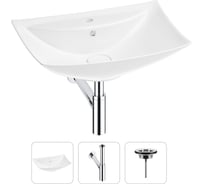 Раковина для ванной Wellsee Cerulean в наборе 3 в 1 201001391