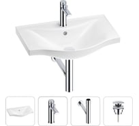 Раковина для ванной в наборе 4 в 1 Wellsee Bisou 201003526