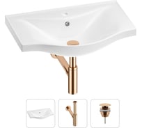 Раковина для ванной в наборе 3 в 1 Wellsee Bisou 201001669