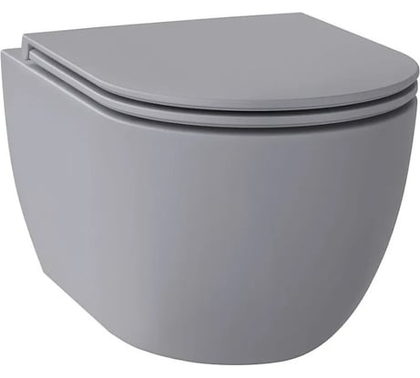 Безободковый подвесной унитаз Wellsee Chalice Perfection 182610001