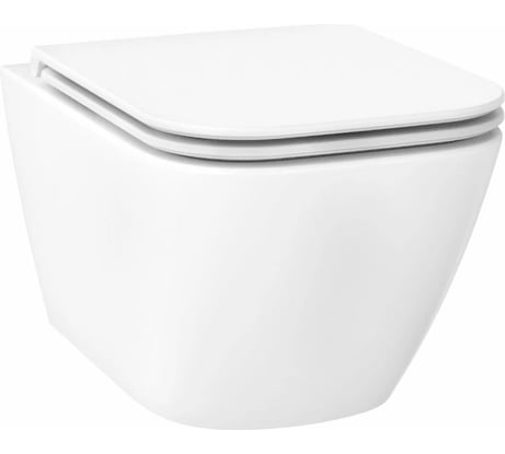 Безободковый подвесной унитаз Wellsee Pure BY 182602001