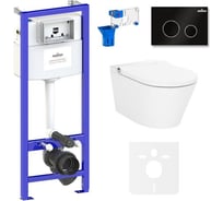 Инсталляция с умным подвесным унитазом Lavinia Boho Smart V-Clean в комплекте 7 в 1 87561153