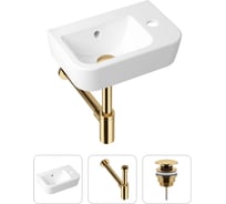 Мини раковина для туалета Lavinia Boho Oneв комплекте 3 в 1 21520753