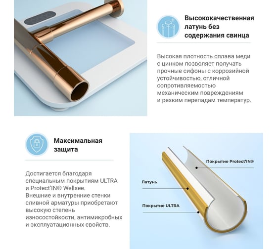 Мини раковина для туалета Lavinia Boho One в комплекте 3в1 21520733