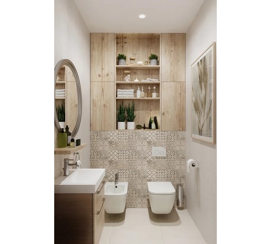 Унитаз подвесной в комплекте 2 в 1 Lavinia Boho One 21031002