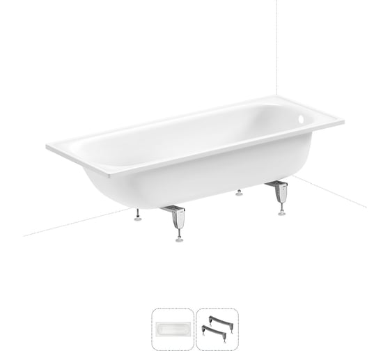 Ванна стальная Sanitana BLB 170х70Europa S30001312000000N (B70E12001N) S30001312000000N_B70E12001N