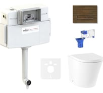 Приставной унитаз Lavinia Boho Relfix Biore в комплекте 5 в 1 87551035