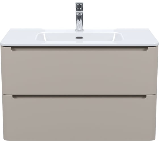 Тумба с умывальником IDDIS Edifice, подвесная, 80 см, капучино, 0108000i28 EDI80C0i95K