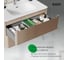 Тумба с умывальником IDDIS Edifice, подвесная, 80 см, капучино, 0108000i28 EDI80C0i95K 5