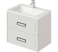 Подвесная тумба с раковиной ИТАНА pino 75 744x474x640 Керамик 4657792957720