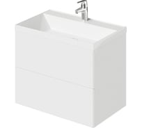 Подвесная тумба с раковиной ИТАНА icon 70 699x448x581 Белый глянец 4657784353745