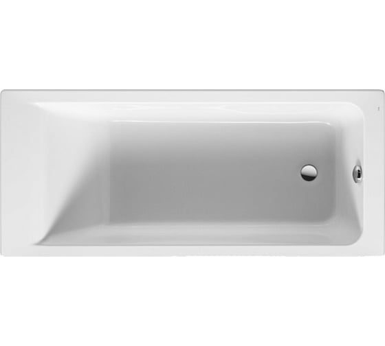 Акриловая ванна Roca EASY прямоугольная, 180x80 см, белая 00068942