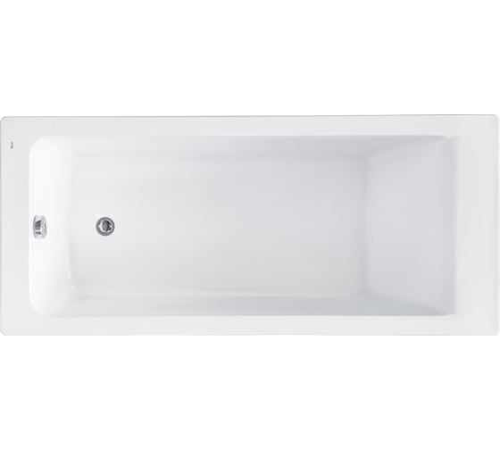Акриловая ванна Roca EASY прямоугольная, 180x80 см, белая 00068942