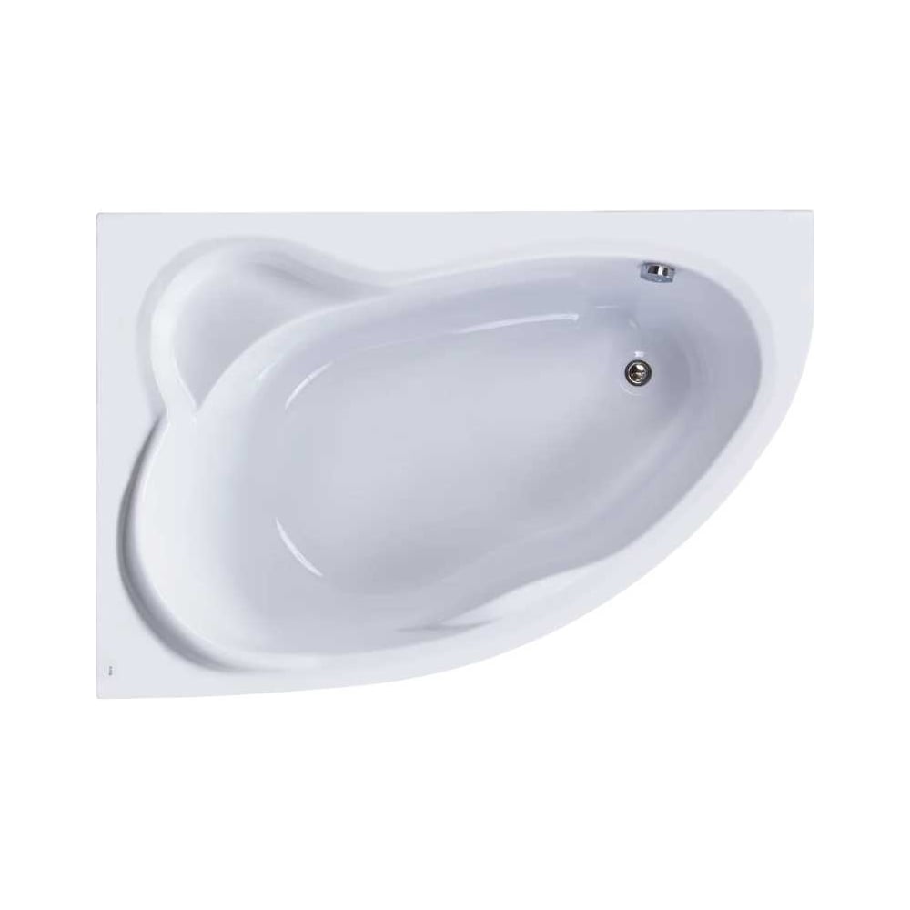 Акриловая ванна ROCA Luna 170x115 см, асимметричная, левая, белая ...