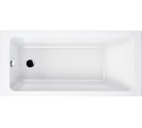 Ванна акриловая прямоугольная Roca Leon 1500x700 мм, белый 00083077 7248659000