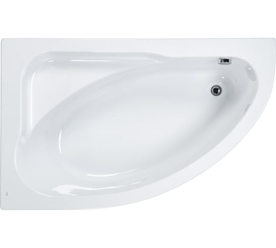 Акриловая ванна ROCA Welna 160x100 см, асимметричная, левая, белая 248642000