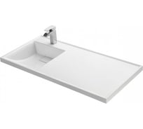 Раковина AQUATON Лондри 105 белая, левая 00064384