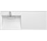 Лондри AQUATON 120 Раковина белая Левая 00064637 1A72843KLH01L 2