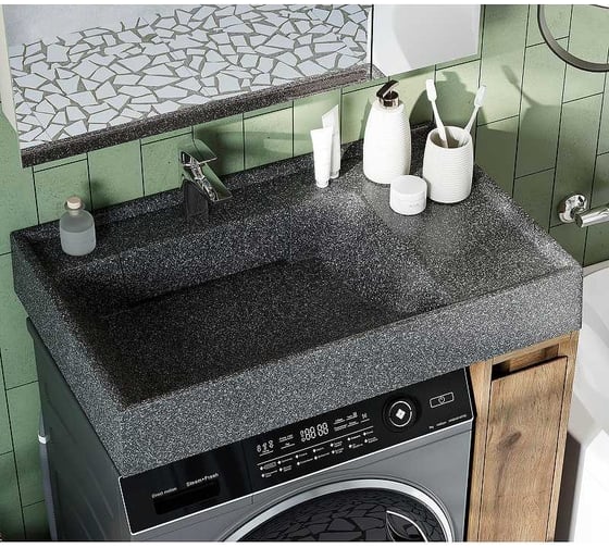 Раковина AQUATON Рейн 80 Графит 00084502
