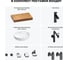 Комплект мебели для ванной комнаты с раковиной Wellsee Genuine Tree 201016612 8