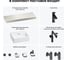 Комплект мебели для ванной комнаты с раковиной Wellsee Genuine Tree 201018452 8