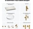 Комплект мебели для ванной комнаты с раковиной Wellsee Genuine Tree 201016593 8