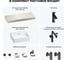 Комплект мебели для ванной комнаты с раковиной Wellsee Genuine Tree 201018632 8