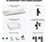 Комплект мебели для ванной комнаты с раковиной Wellsee Genuine Tree 201018692 8