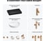 Комплект мебели для ванной комнаты с раковиной Wellsee Genuine Tree 201016644 8