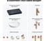 Комплект мебели для ванной комнаты Wellsee Genuine Tree с раковиной 201016604 8