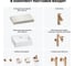 Комплект мебели для ванной комнаты с раковиной Wellsee Genuine Tree 201018274 8