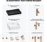 Комплект мебели для ванной комнаты с раковиной Wellsee Genuine Tree 201018324 8