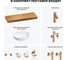 Комплект мебели для ванной комнаты с раковиной Wellsee Genuine Tree 201016794 8