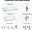 Комплект мебели для ванной комнаты Wellsee Genuine Tree с раковиной 201018194 8