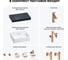 Комплект мебели для ванной комнаты Wellsee Genuine Tree с раковиной 201018524 8