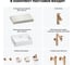 Комплект мебели для ванной комнаты с раковиной Wellsee Genuine Tree 201018514 8