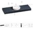Комплект мебели для ванной комнаты с раковиной Wellsee Genuine Tree 201016785 1