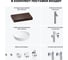 Комплект мебели для ванной комнаты с раковиной Wellsee Genuine Tree 201016171 8